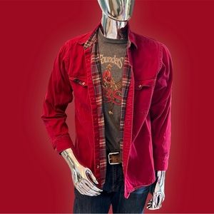 SCANDIA WOODS Flannel Lined Cotton Shacket Chore